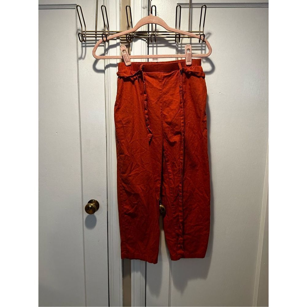 SHEIN Small Burnt Orange Brown Dress Pants Work Pants Office Pant Slacks Suit Pa